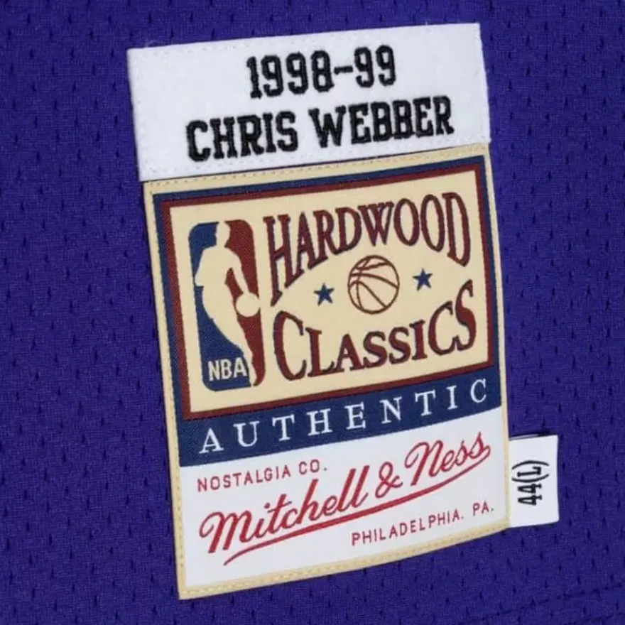 Mitchell & Ness Nba Authentic-Authentic Chris Webber Sacramento Kings 1998-99 Jersey