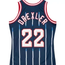 Mitchell & Ness Nba Authentic-Authentic Clyde Drexler Houston Rockets Road 1996-97 Jersey
