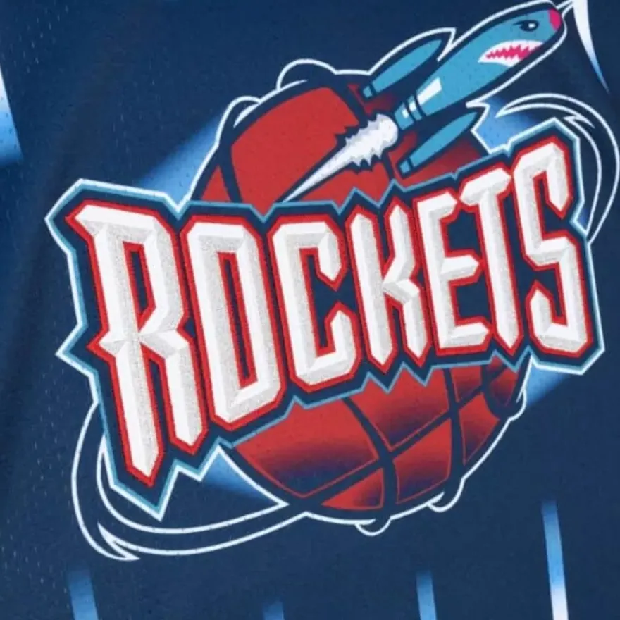 Mitchell & Ness Nba Authentic-Authentic Clyde Drexler Houston Rockets Road 1996-97 Jersey