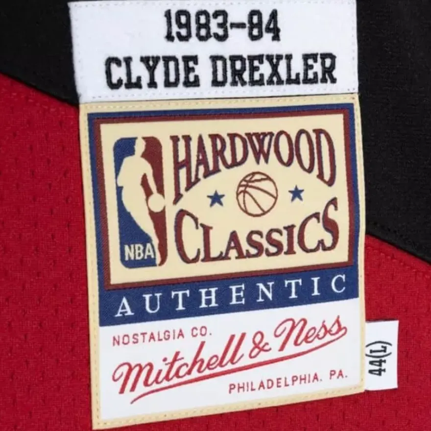 Mitchell & Ness Nba Authentic-Authentic Clyde Drexler Portland Trail Blazers 1983-84 Jersey