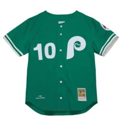 Mitchell & Ness Mlb Authentic-Authentic Darren Daulton Philadelphia Phillies St. Patrick'S Day 1988 Jersey