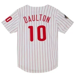 Mitchell & Ness Mlb Authentic-Authentic Darren Daulton Philadelphia Phillies Home World Series 1993 Jersey