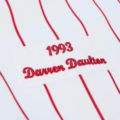 Mitchell & Ness Mlb Authentic-Authentic Darren Daulton Philadelphia Phillies Home World Series 1993 Jersey