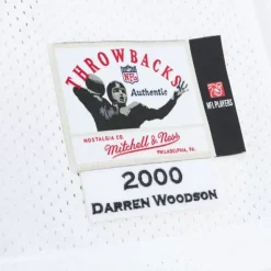 Mitchell & Ness Nfl Authentic-Authentic Darren Woodson Dallas Cowboys White 2000 Jersey