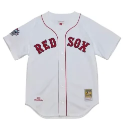 Mitchell & Ness Mlb Authentic-Authentic David Ortiz Boston Red Sox Home 2013 Jersey