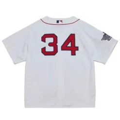 Mitchell & Ness Mlb Authentic-Authentic David Ortiz Boston Red Sox Home 2013 Jersey
