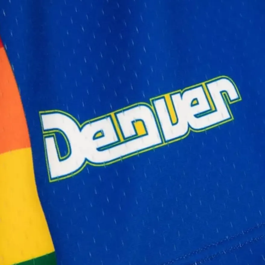 Mitchell & Ness Nba Authentic-Authentic Denver Nuggets 1991-92 Shorts