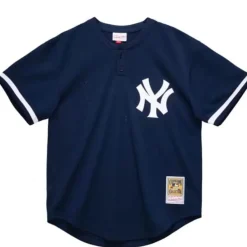 Mitchell & Ness Mlb Authentic-Authentic Derek Jeter New York Yankees 1995 Pullover Jersey