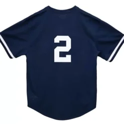 Mitchell & Ness Mlb Authentic-Authentic Derek Jeter New York Yankees 1995 Pullover Jersey
