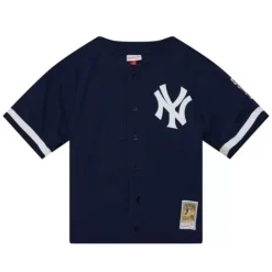 Mitchell & Ness Mlb Authentic-Authentic Derek Jeter New York Yankees 1998 Bp Jersey