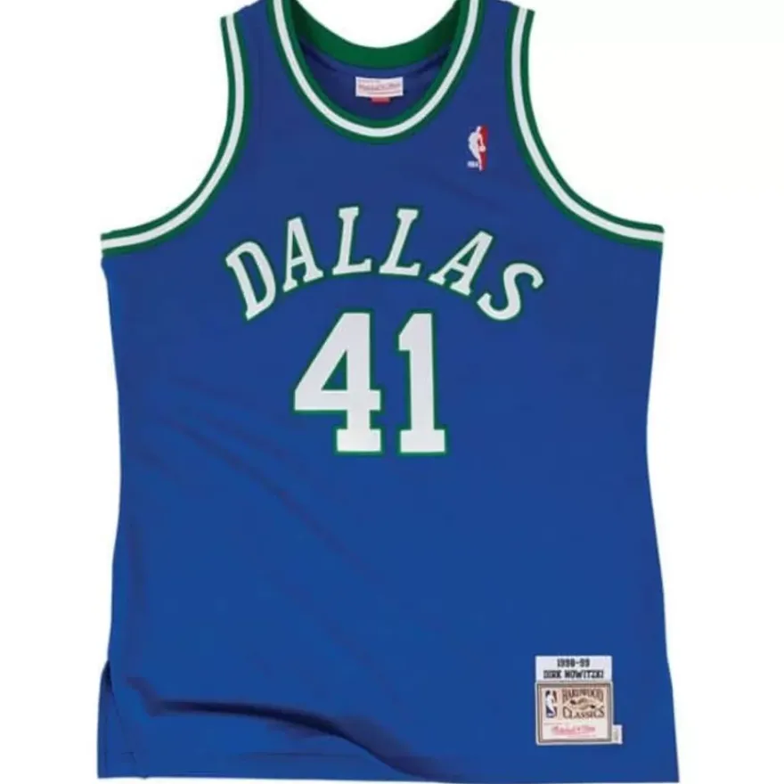 Mitchell & Ness Nba Authentic-Authentic Dirk Nowitzki Dallas Mavericks Road 1998-99 Jersey