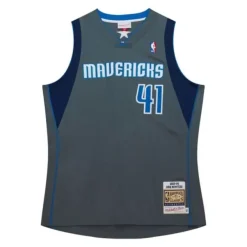 Mitchell & Ness Nba Authentic-Authentic Dirk Nowitzki Dallas Mavericks Alternate 2003-04 Jersey