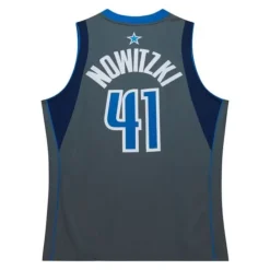 Mitchell & Ness Nba Authentic-Authentic Dirk Nowitzki Dallas Mavericks Alternate 2003-04 Jersey