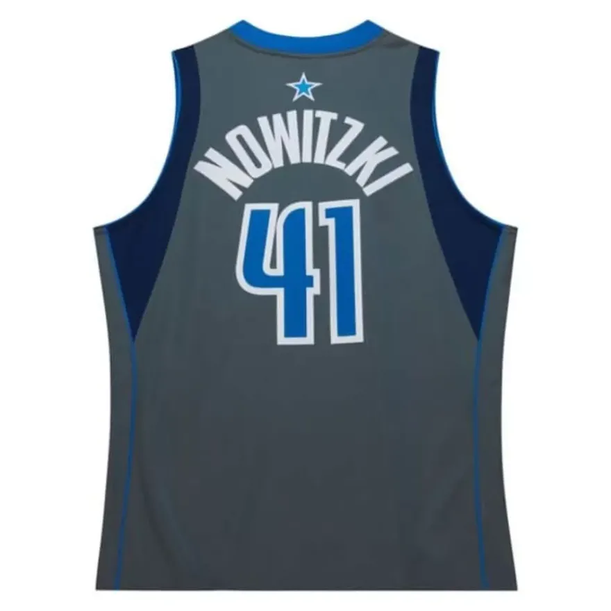 Mitchell & Ness Nba Authentic-Authentic Dirk Nowitzki Dallas Mavericks Alternate 2003-04 Jersey