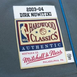 Mitchell & Ness Nba Authentic-Authentic Dirk Nowitzki Dallas Mavericks Alternate 2003-04 Jersey