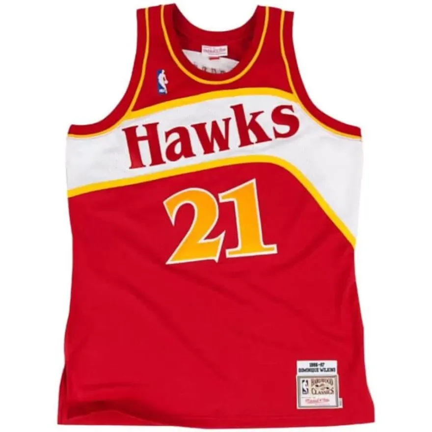 Mitchell & Ness Nba Authentic-Authentic Dominique Wilkins Atlanta Hawks 1986-87 Jersey