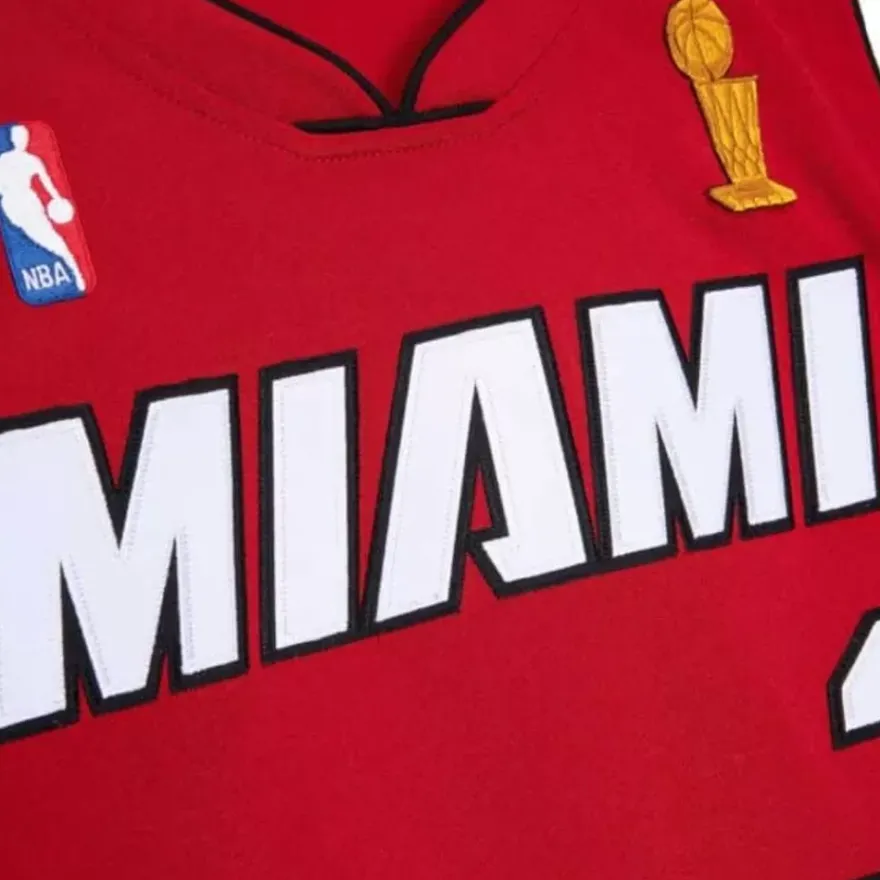 Mitchell & Ness Nba Authentic-Authentic Dwyane Wade Miami Heat Alternate 2005-06 Jersey
