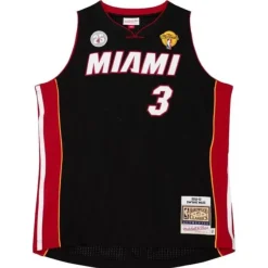 Mitchell & Ness Nba Authentic-Authentic Dwyane Wade Miami Heat Road Finals 2012-13 Jersey