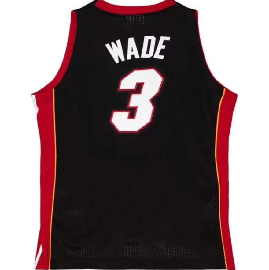 Mitchell & Ness Nba Authentic-Authentic Dwyane Wade Miami Heat Road Finals 2012-13 Jersey