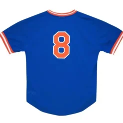 Mitchell & Ness Mlb Authentic-Authentic Gary Carter New York Mets 1986 Bp Pullover Jersey