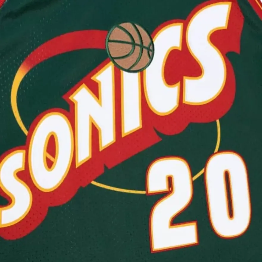 Mitchell & Ness Nba Authentic-Authentic Gary Payton Seattle Supersonics 1995-96 Jersey