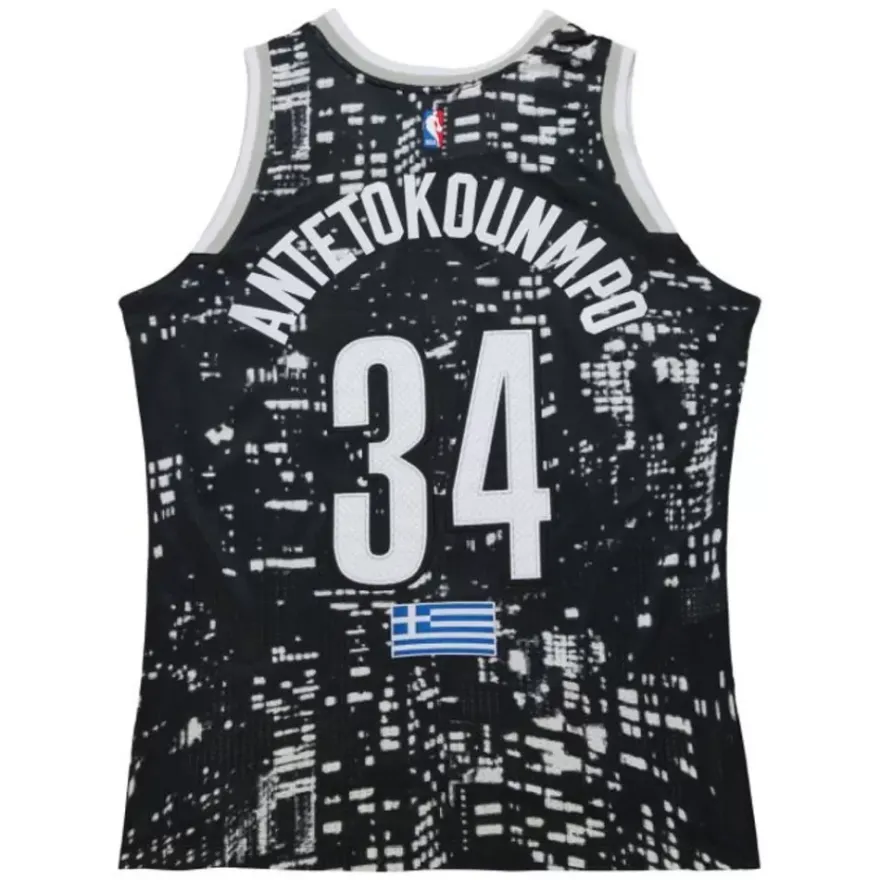 Mitchell & Ness Nba Authentic-Authentic Giannis Antetokounmpo All-Star World Rising Stars 2015 Jersey