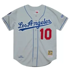 Mitchell & Ness Mlb Authentic-Authentic Hideo Nomo Los Angeles Dodgers Road 2002 Jersey
