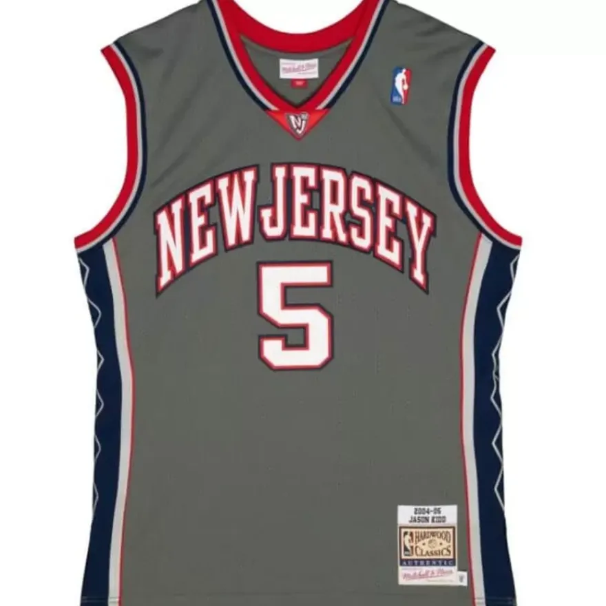 Mitchell & Ness Nba Authentic-Authentic Jason Kidd New Jersey Nets Alternate 2004-05 Jersey