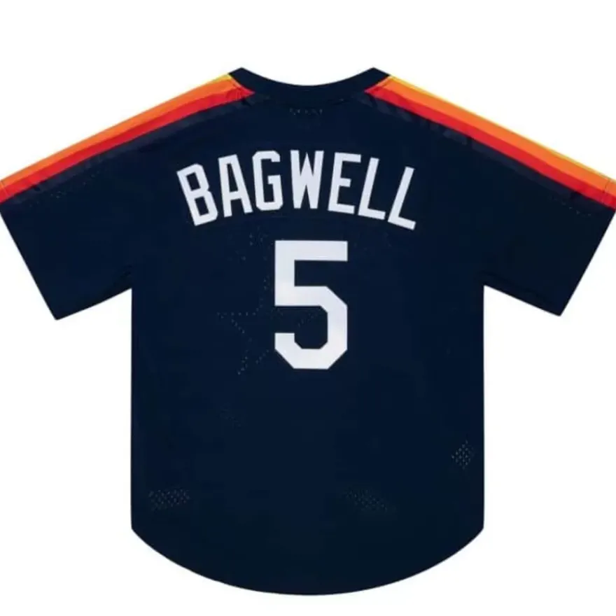 Mitchell & Ness Mlb Authentic-Authentic Jeff Bagwell Houston Astros 1991 Pullover Jersey