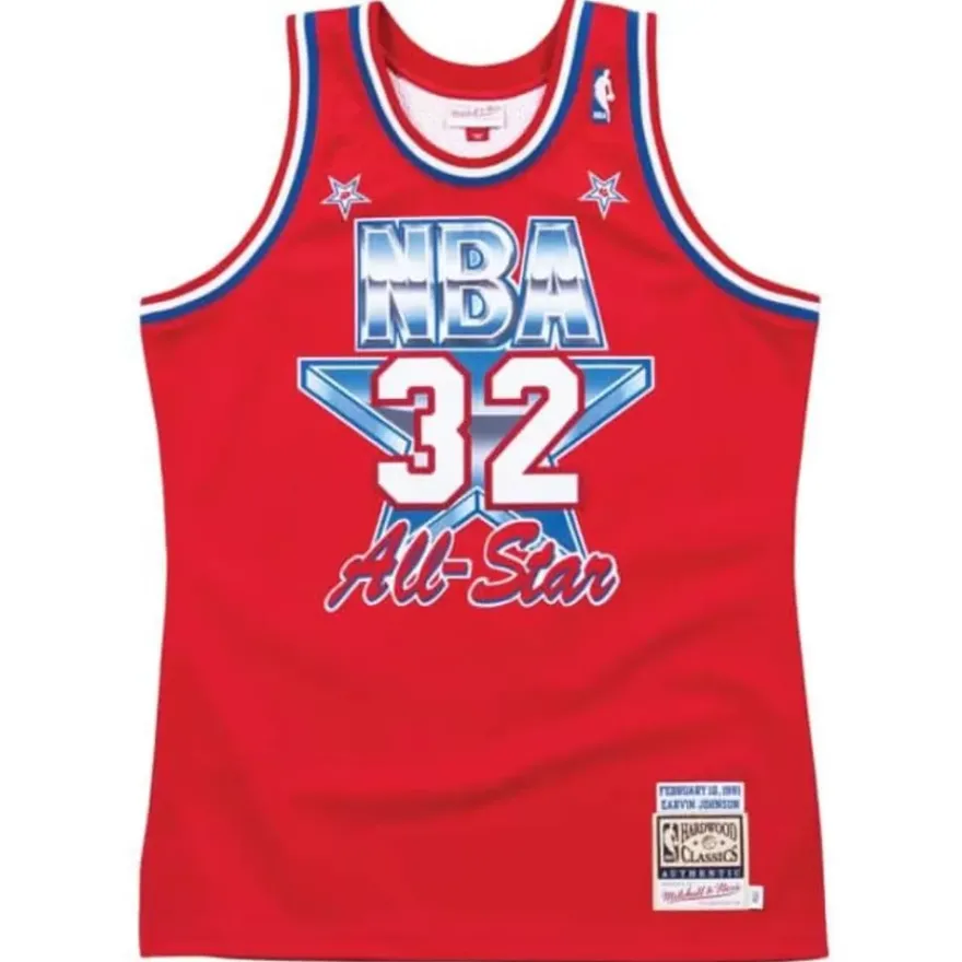 Mitchell & Ness Nba Authentic-Authentic Jersey All Star West 1991-92 Magic Johnson
