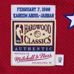 Mitchell & Ness Nba Authentic-Authentic Jersey All-Star West 1988 Kareem Abdul-Jabbar