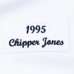 Mitchell & Ness Mlb Authentic-Authentic Jersey Atlanta Braves Home 1995 Chipper Jones