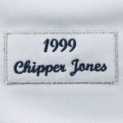 Mitchell & Ness Mlb Authentic-Authentic Jersey Atlanta Braves Road 1999 Chipper Jones