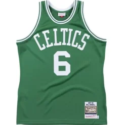 Mitchell & Ness Nba Authentic-Authentic Jersey Boston Celtics 1967-68 Bill Russell