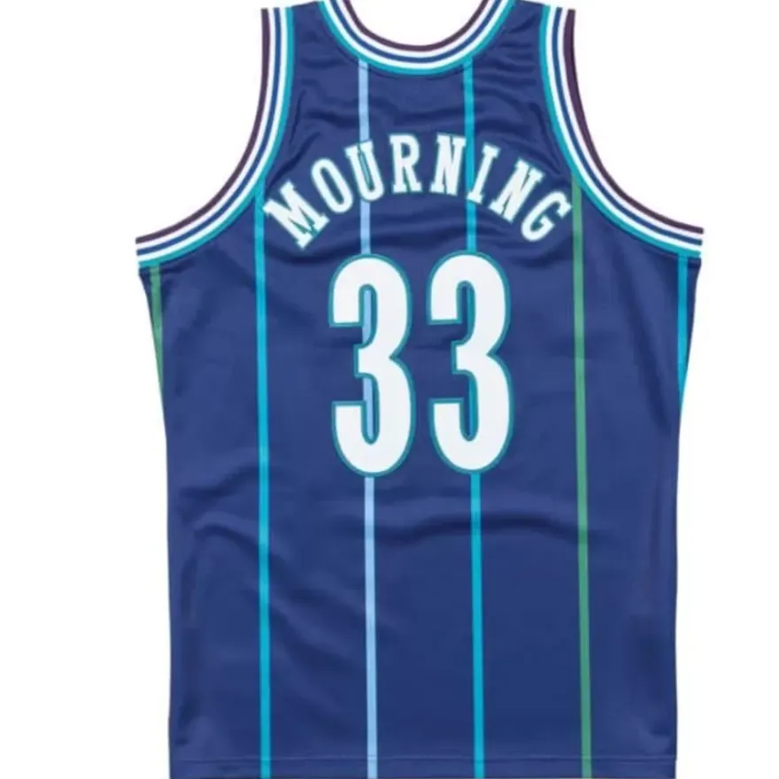 Mitchell & Ness Nba Authentic-Authentic Jersey Charlotte Hornets 1994-95 Alonzo Mourning