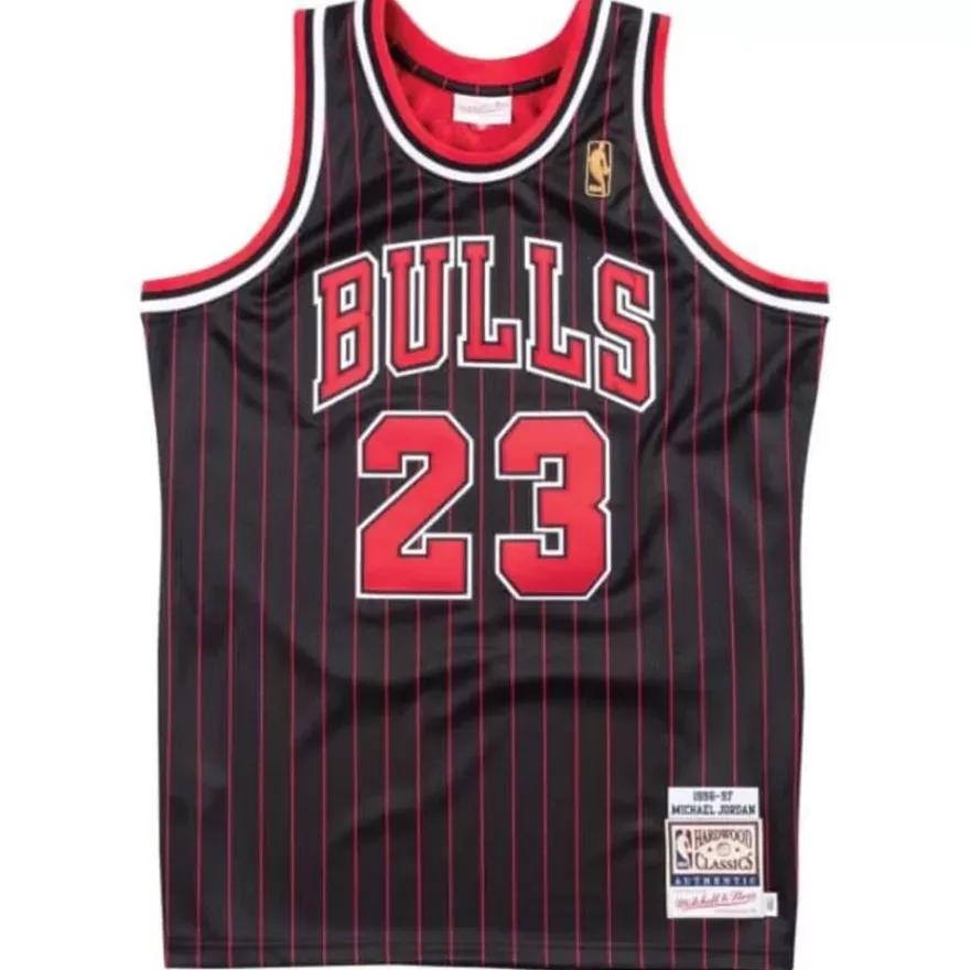 Mitchell & Ness Nba Authentic-Authentic Jersey Chicago Bulls Alternate 1996-97 Michael Jordan