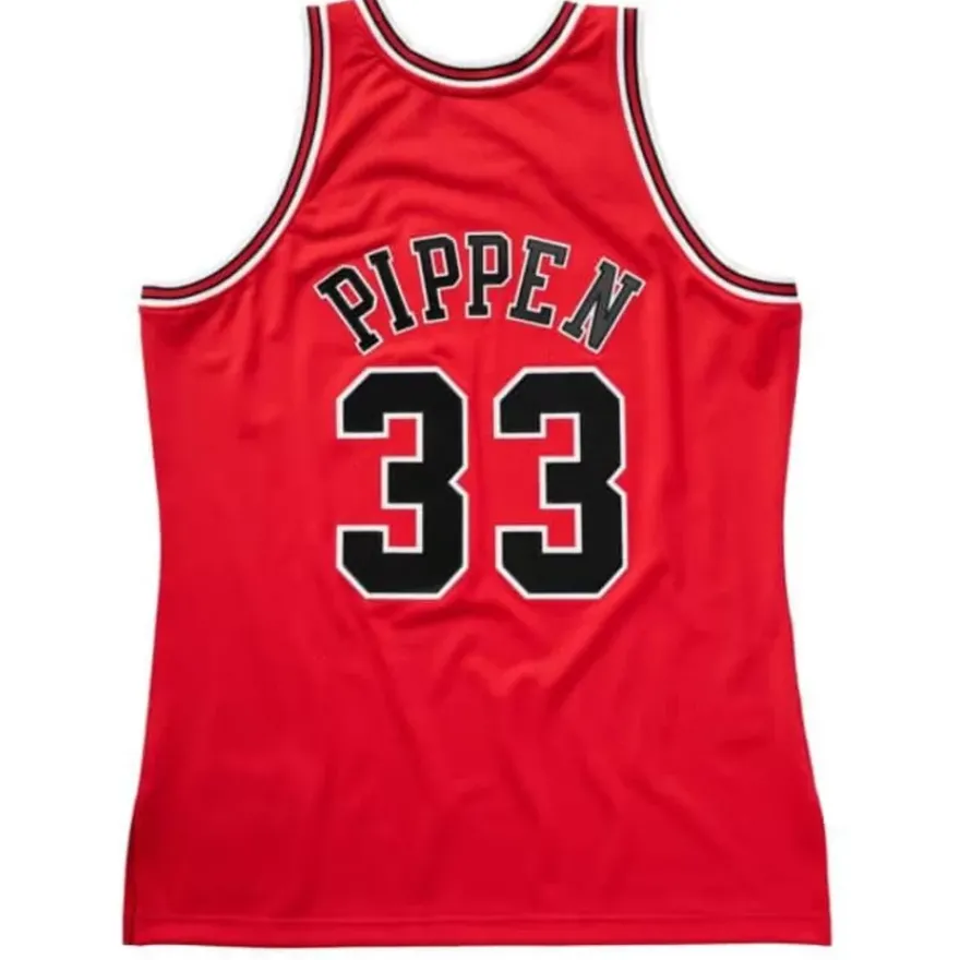 Mitchell & Ness Nba Authentic-Authentic Jersey Chicago Bulls Road Finals 1997-98 Scottie Pippen