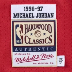 Mitchell & Ness Nba Authentic-Authentic Jersey Chicago Bulls 1996-97 Michael Jordan
