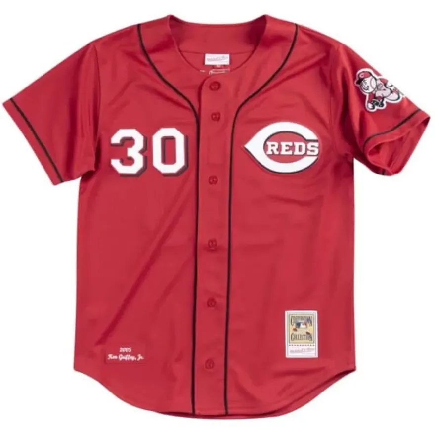 Mitchell & Ness Mlb Authentic-Authentic Jersey Cincinnati Reds Alternate 2005 Ken Griffey Jr.