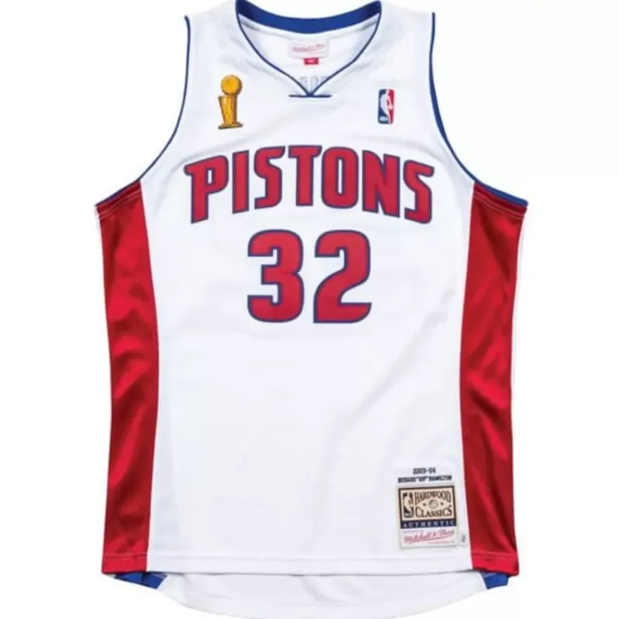 Mitchell & Ness Nba Authentic-Authentic Jersey Detroit Pistons Home Finals 2003-04 Richard Hamilton