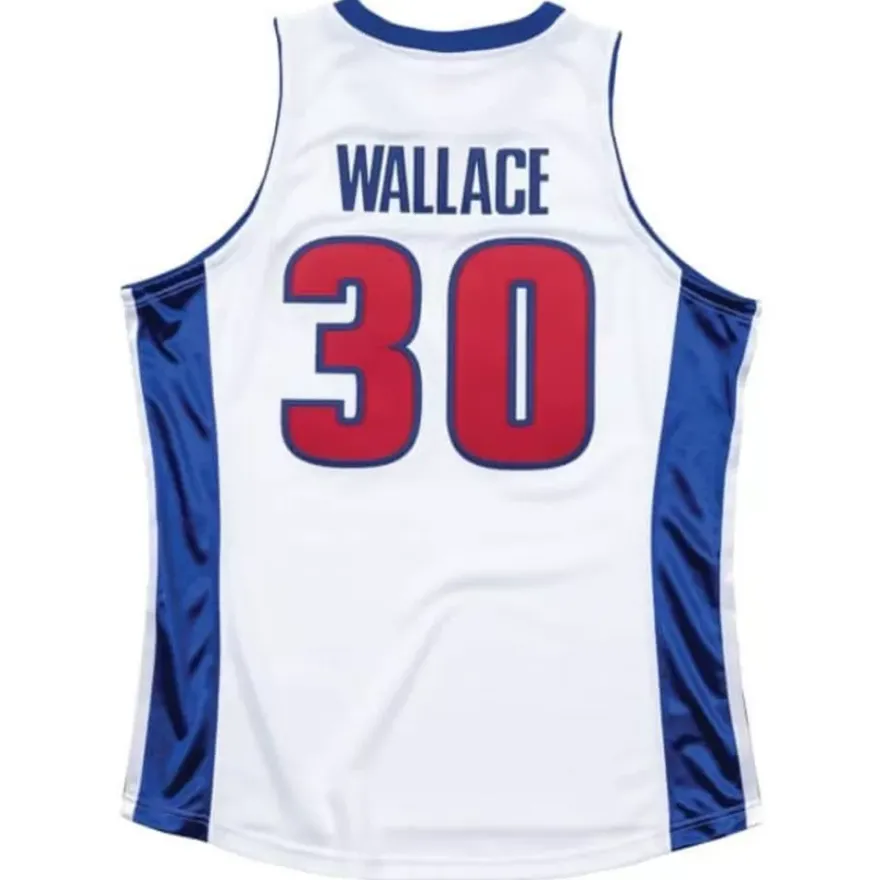 Mitchell & Ness Nba Authentic-Authentic Jersey Detroit Pistons Home Finals 2003-04 Rasheed Wallace