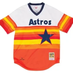 Mitchell & Ness Mlb Authentic-Authentic Jersey Houston Astros Home 1980 Nolan Ryan
