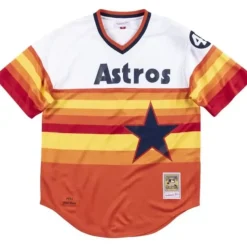 Mitchell & Ness Mlb Authentic-Authentic Jersey Houston Astros Home 1975 Jose Cruz