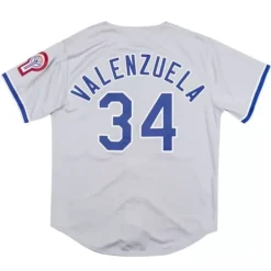 Mitchell & Ness Mlb Authentic-Authentic Jersey Los Angeles Dodgers 1981 Fernando Valenzuela