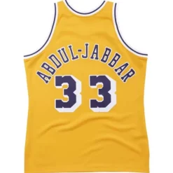 Mitchell & Ness Nba Authentic-Authentic Jersey Los Angeles Lakers 1984-85 Kareem Abdul-Jabbar