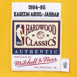 Mitchell & Ness Nba Authentic-Authentic Jersey Los Angeles Lakers 1984-85 Kareem Abdul-Jabbar