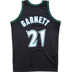 Mitchell & Ness Nba Authentic-Authentic Jersey Minnesota Timberwolves Alternate 1997-98 Kevin Garnett