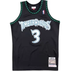 Mitchell & Ness Nba Authentic-Authentic Jersey Minnesota Timberwolves Alternate 1997-98 Stephon Marbury