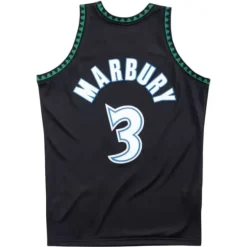 Mitchell & Ness Nba Authentic-Authentic Jersey Minnesota Timberwolves Alternate 1997-98 Stephon Marbury