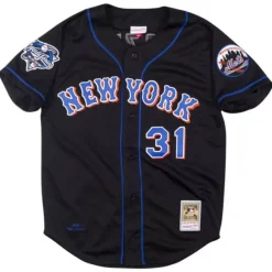 Mitchell & Ness Mlb Authentic-Authentic Jersey New York Mets 2000 Mike Piazza